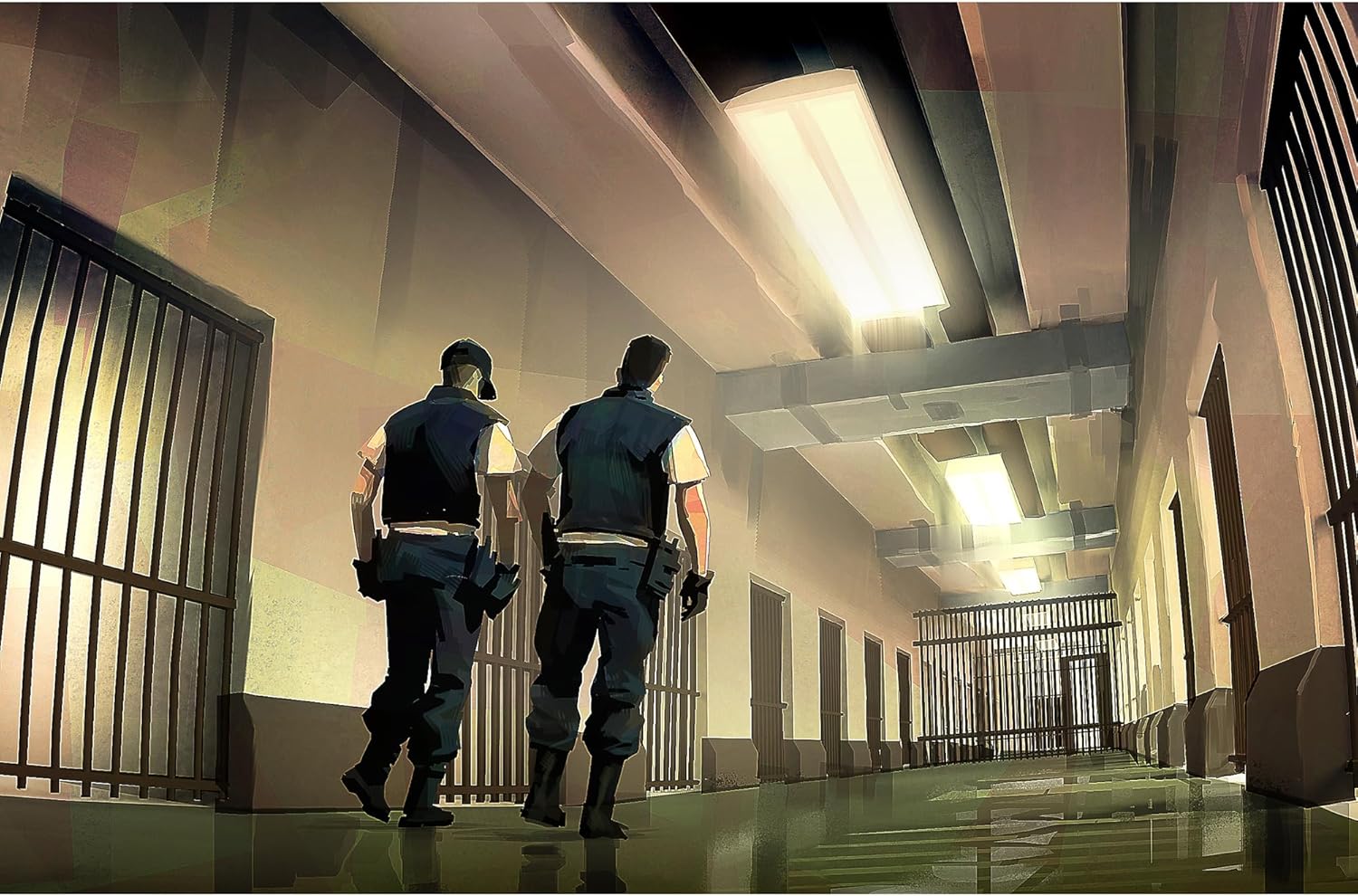 IELLO: Guilty: Houston 2015 - Cooperative Board Game, Deduction, Murder Investigation at County Prison, Ages 18+, 1-99 Players, 180-240 Min