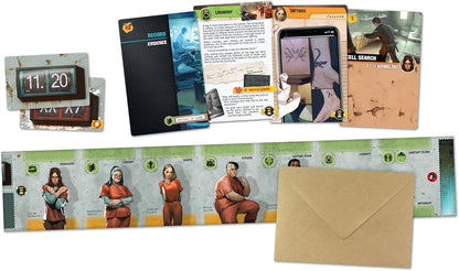IELLO: Guilty: Houston 2015 - Cooperative Board Game, Deduction, Murder Investigation at County Prison, Ages 18+, 1-99 Players, 180-240 Min