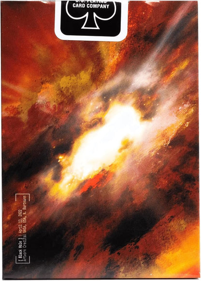 Bicycle Stargazer 202 Playing Cards Hubble Telescope Imagery of Crab Nebula - 1 Deck, Air Cushion Finish, Professional, Superb Handling & Durability, Great Gift For Card Collectors