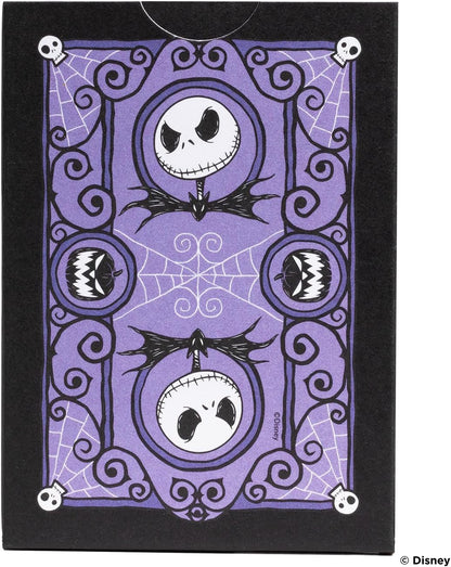 Bicycle Disney Nightmare Before Christmas Playing Cards - 1 Deck, Air Cushion Finish, Professional, Superb Handling & Durability, Great Gift For Card Collectors, White