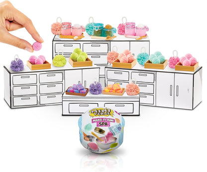 MGA's Miniverse Make It Mini Spa Series - Mini Collectibles in Mystery Blind Packaging - DIY Spa Products that Really Work - NOT EDIBLE - Collectibles for Teens, Adults, Collectors and Kids