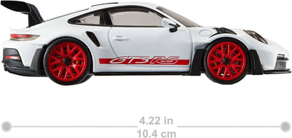 Hot Wheels Premium 1:43rd Scale Vehicle, Officially Licensed Replicas for Adult Collectors, Real Riders Tires, Metal/Metal Body & Chassis, HWT03