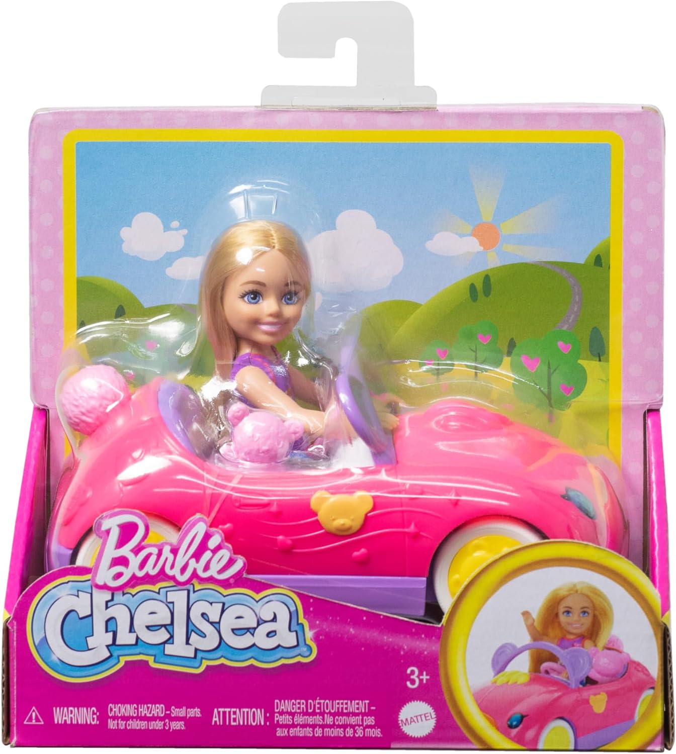 Barbie - Chelsea with Car and Teddy /Toys