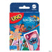 Mattel Games UNO Disney's Lilo en Stitch kaartspel voor kinderen, volwassenen en gezinnen, met speelkaarten en speciale spelregels geïnspireerd op de film, JCC10