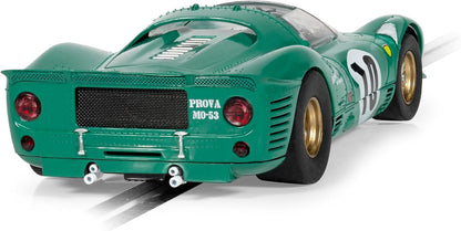 Scalextric, C4491, 330 P4-Green-David Piper, Slot, Cars-USA/Classic