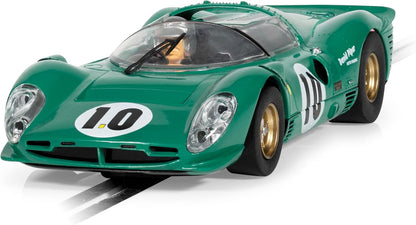 Scalextric, C4491, 330 P4-Green-David Piper, Slot, Cars-USA/Classic