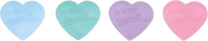 Tratto Cancellik Pack of 4 + Heart Shaped Eraser