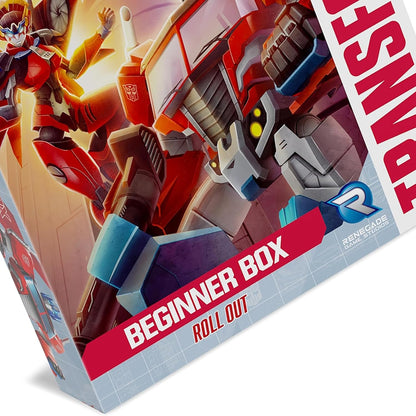 Renegade Game Studios | Transformers RPG: Beginner Box: Roll Out | Roleplaying Game | Ages 14+ | 2-8 Players