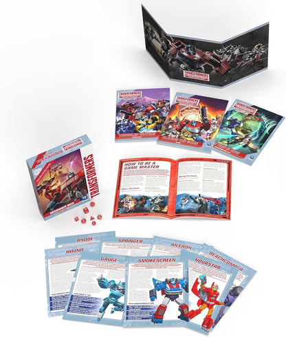 Renegade Game Studios | Transformers RPG: Beginner Box: Roll Out | Roleplaying Game | Ages 14+ | 2-8 Players