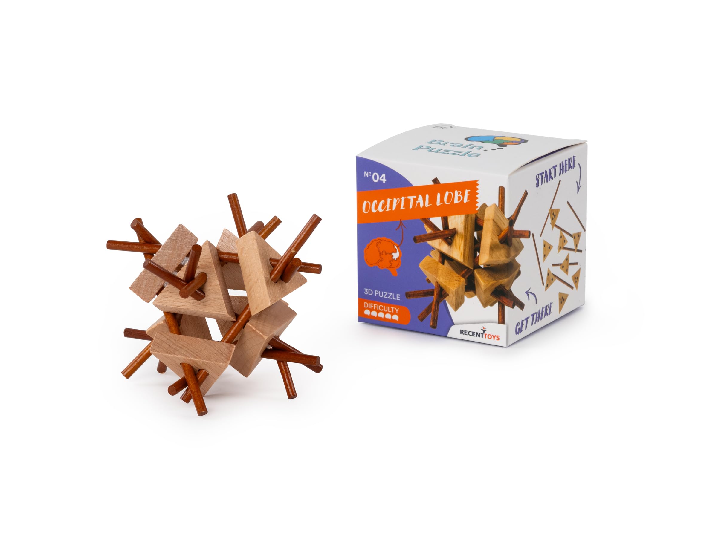 Recent Toys RT5142 Brain Puzzle