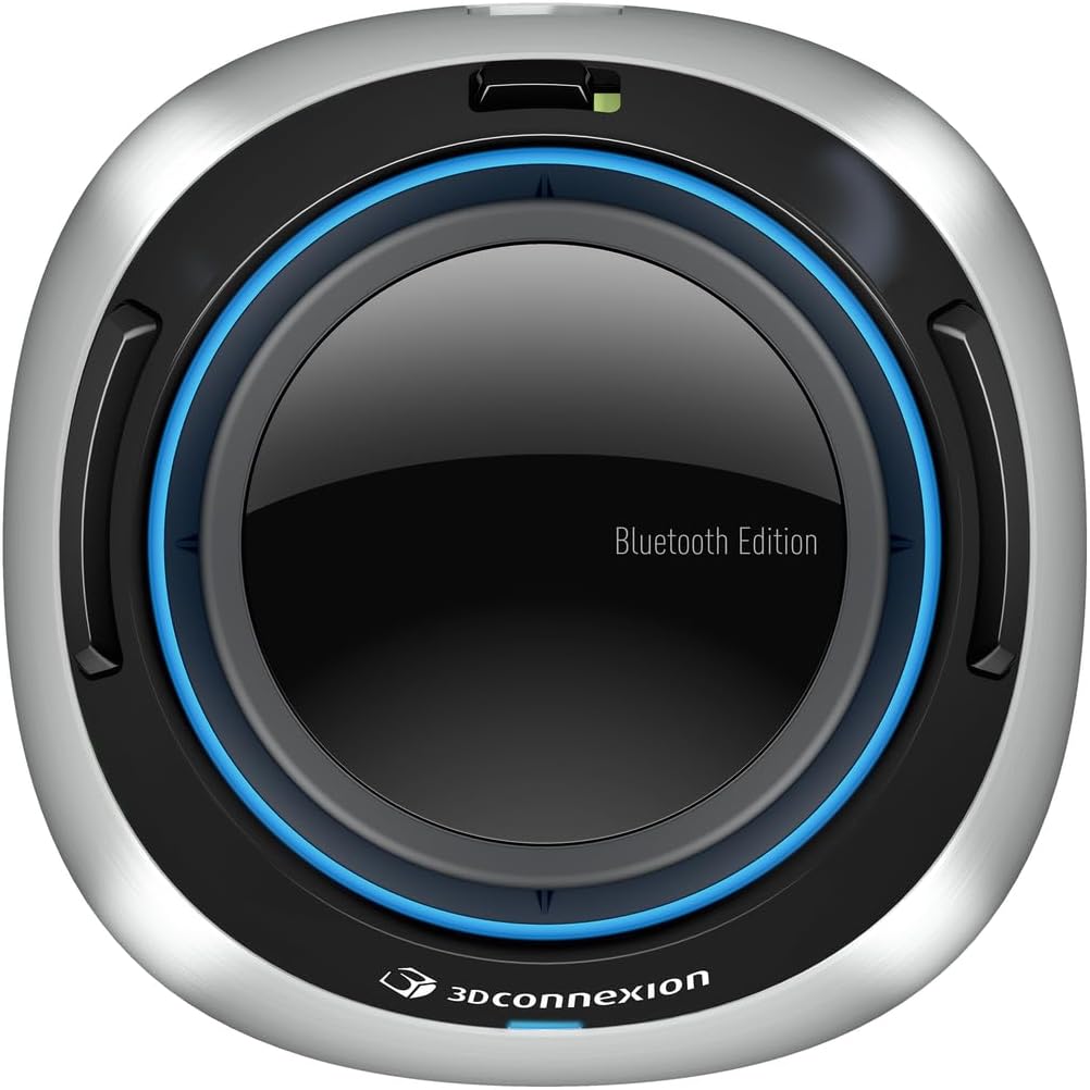 3Dconnexion SpaceMouse Wireless (Bluetooth Edition, 3D-Maus, kabellos, schwarz