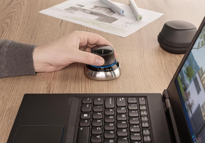 3Dconnexion SpaceMouse Wireless (Bluetooth Edition, 3D-Maus, kabellos, schwarz