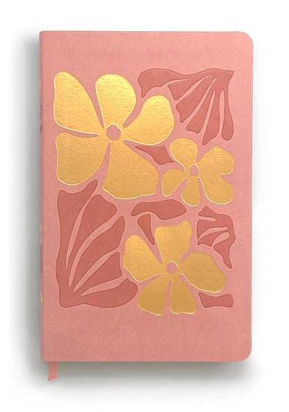 NLT Kids Bible, Thinline Reference Edition (Leatherlike, Tropical Flowers Dusty Pink, Red Letter)