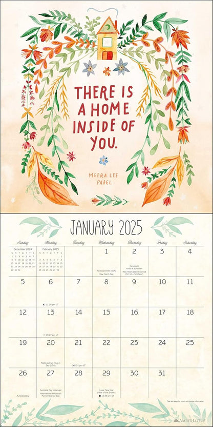 Meera Lee Patel 2025 Wall Calendar