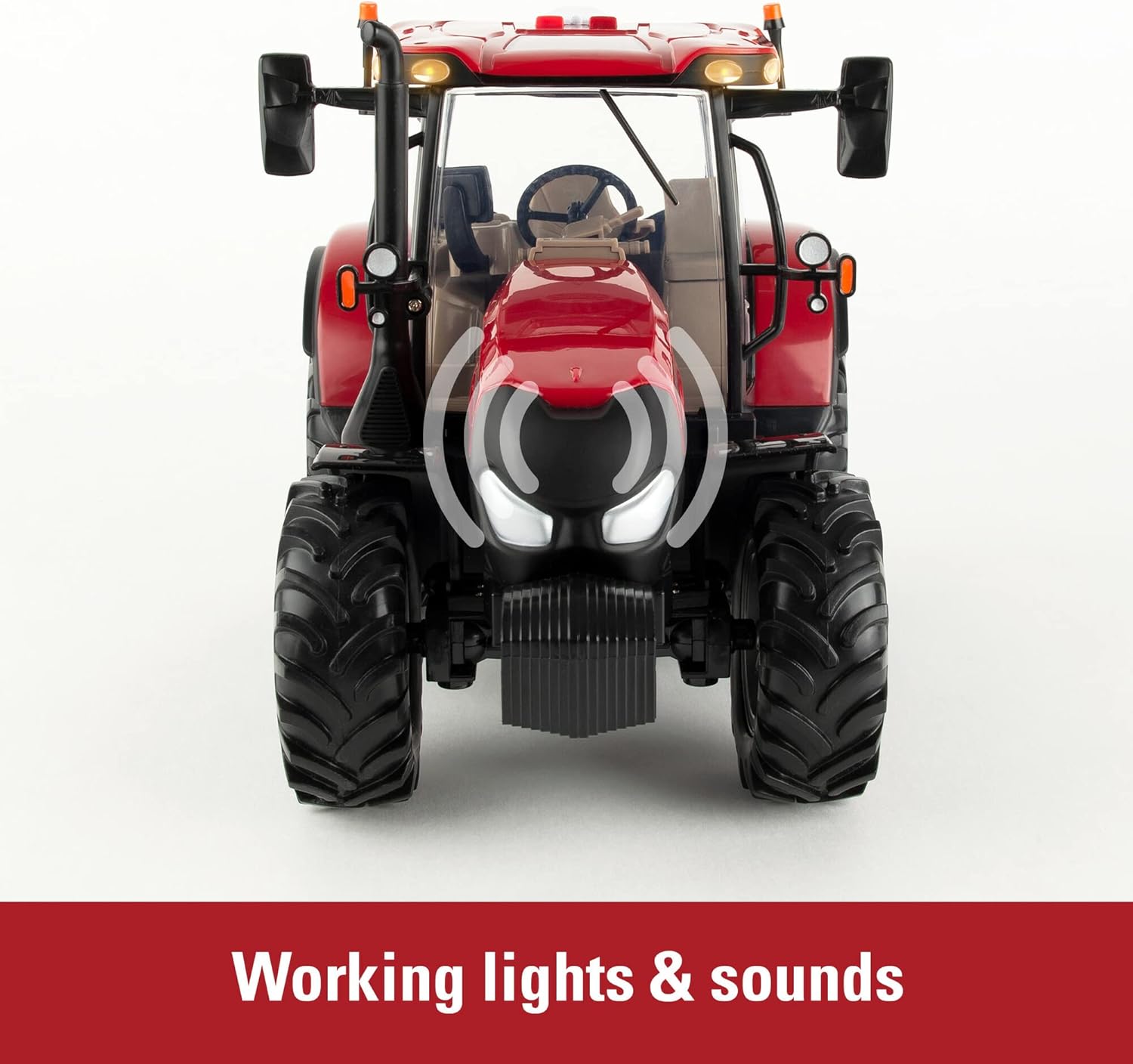 Britains Big Farm Radio Controlled Case IH Maxxum 150 Toy, Farm Toys for Children, Maxxum 150 Tractor Toy Compatible with 1:16 Scale Farm Animals and Toys,Suitable for Collectors & Kids from 3 Years
