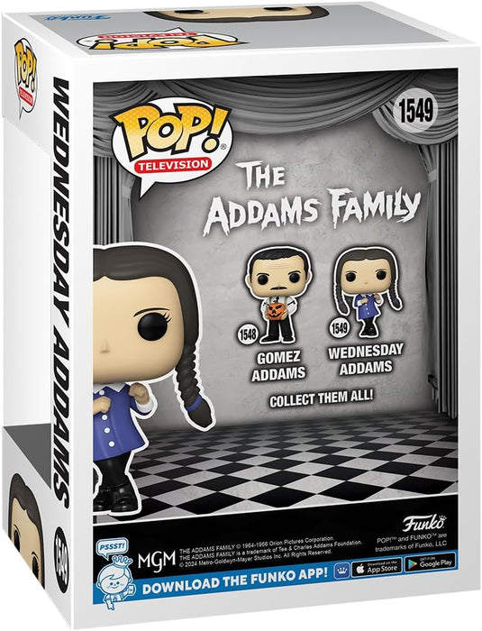 Funko Pop! TV: AFC - Wednesday Addams - Addams Family Classic TV - Collectable Vinyl Figure - Gift Idea - Official Merchandise - Toys for Kids & Adults - TV Fans - Model Figure for Collectors