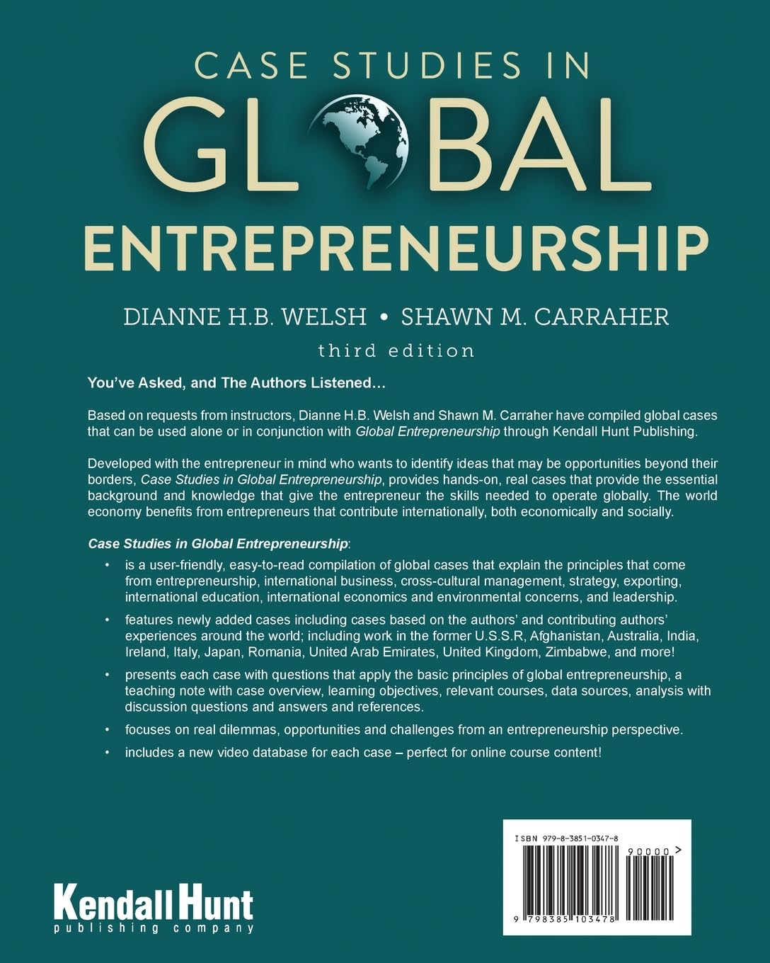 Case Studies in Global Entrepreneurship