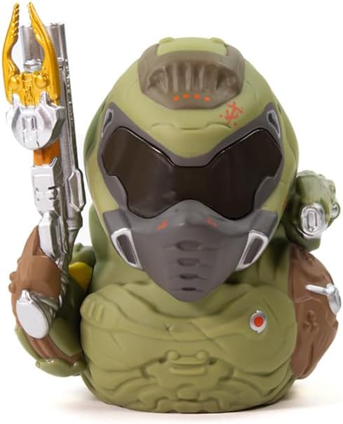 TUBBZ Boxed Edition DOOM Slayer Collectible Vinyl Rubber Duck Figure - Official DOOM Merchandise - TV, Movies & Video Games Doom Slayer (Boxed)