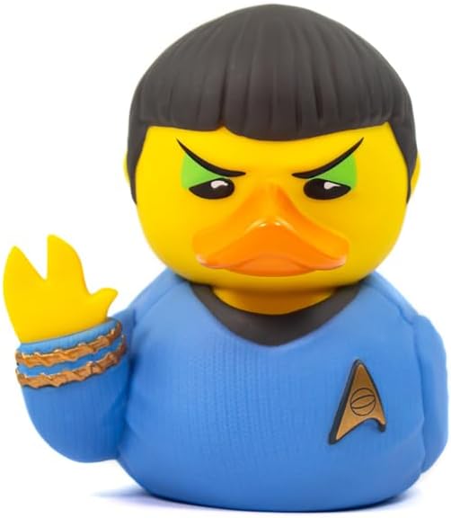 TUBBZ Boxed Edition Spock Collectible Vinyl Rubber Duck Figure - Official Star Trek Merchandise - TV, Movies & Video Games