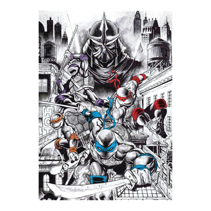 FaNaTtik Teenage Mutant Ninja Turtles Limited Edition 40th Anniversary Art Print