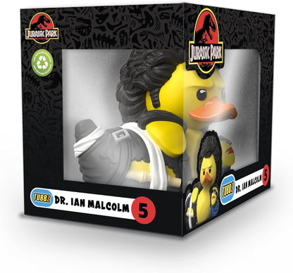 TUBBZ Boxed Edition: Jurassic World Rebirth - Dr Ian Malcolm Cosplaying Rubber Duck Vinyl Figure