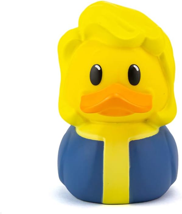 TUBBZ Boxed Edition Vault Girl Collectable Vinyl Rubber Duck Figure - Official Fallout Merchandise - Thriller TV & Video Games