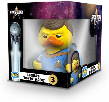 TUBBZ Boxed Edition Leonard 'Bones' McCoy Collectible Vinyl Rubber Duck Figure - Official Star Trek Merchandise - TV, Movies & Video Games