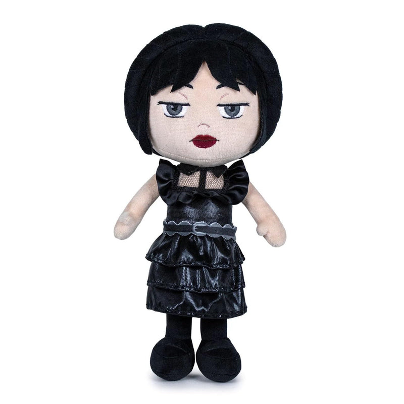 Play by Play Wednesday Addams Plush Wednesday Raven Dance Dress – Height 32 cm