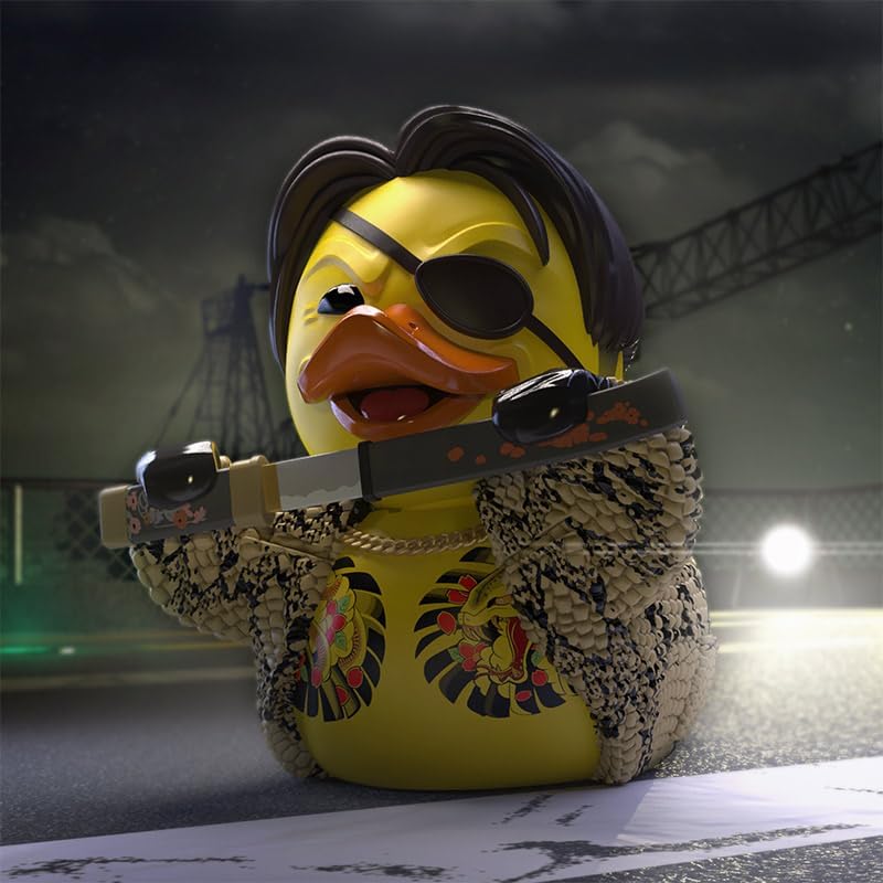 TUBBZ Boxed Edition Yakuza Goro Majima Collectible Vinyl Rubber Duck Figure - Official SEGA Merchandise - TV, Movies & Video Games Goro Majima (Boxed)