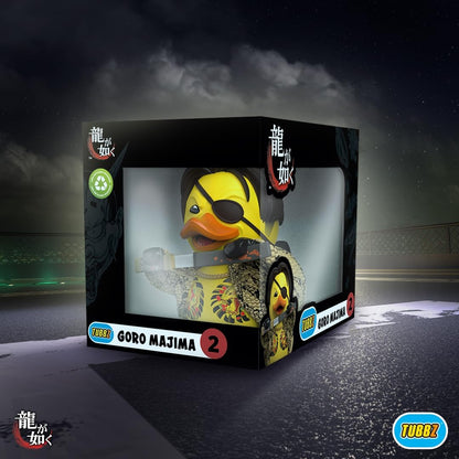TUBBZ Boxed Edition Yakuza Goro Majima Collectible Vinyl Rubber Duck Figure - Official SEGA Merchandise - TV, Movies & Video Games Goro Majima (Boxed)