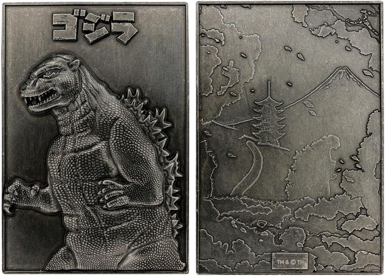 Godzilla 70th Anniversary Limited Edition Medallions, One Size, Metal, One Size, Metal, Taille unique, Metal
