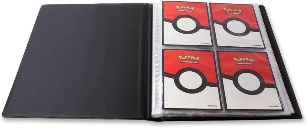 Ultra PRO - Gallery Series 4 Pocket Portfolio, Durable Vivid Full Art Card Folder, Standard Size Card Collection Folder