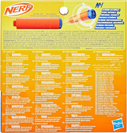 Nerf N Series, Lanzador Flex, 2 Dardos Nerf N1 compatibles Solo con los lanzadores Nerf N Series