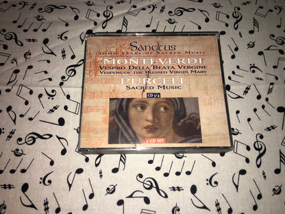 Monteverdi Vespro Della Beata Vergine Vespers of The Blessed Virgin MaryPurcell Sacred Music