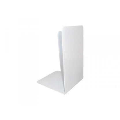 Buchstützen A L IN Metall weiß 125 x 125 x 195 Art. 7251bi