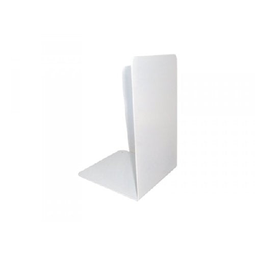 Buchstützen A L IN Metall weiß 125 x 125 x 195 Art. 7251bi