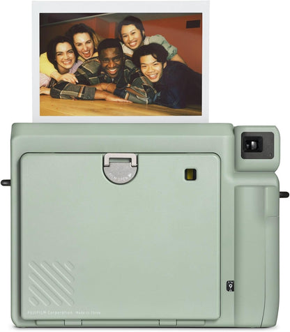 instax WIDE 400 instant camera, Automatic exposure and flash control, WIDE picture format, tripod socket, Green, Film sold separately