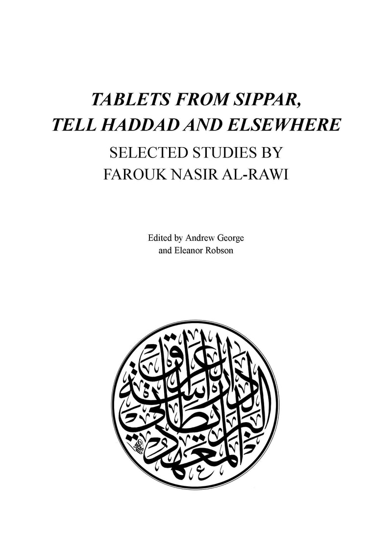 Tablets from Sippar, Tell Haddad and Elsewhere