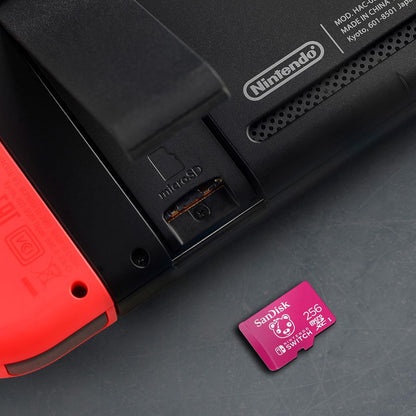 SanDisk microSDXC Karte für Nintendo Switch Fortnite Edition 256 GB (für die Nintendo Switch, Lesen bis zu 100 MB/s, Schreiben bis zu 90 MB/s, 30 Jahre eingeschränkte Garantie)