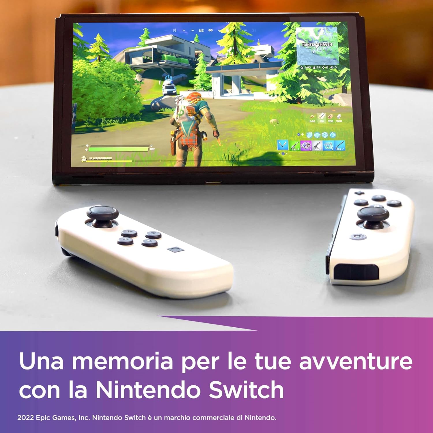 SanDisk microSDXC Karte für Nintendo Switch Fortnite Edition 256 GB (für die Nintendo Switch, Lesen bis zu 100 MB/s, Schreiben bis zu 90 MB/s, 30 Jahre eingeschränkte Garantie)