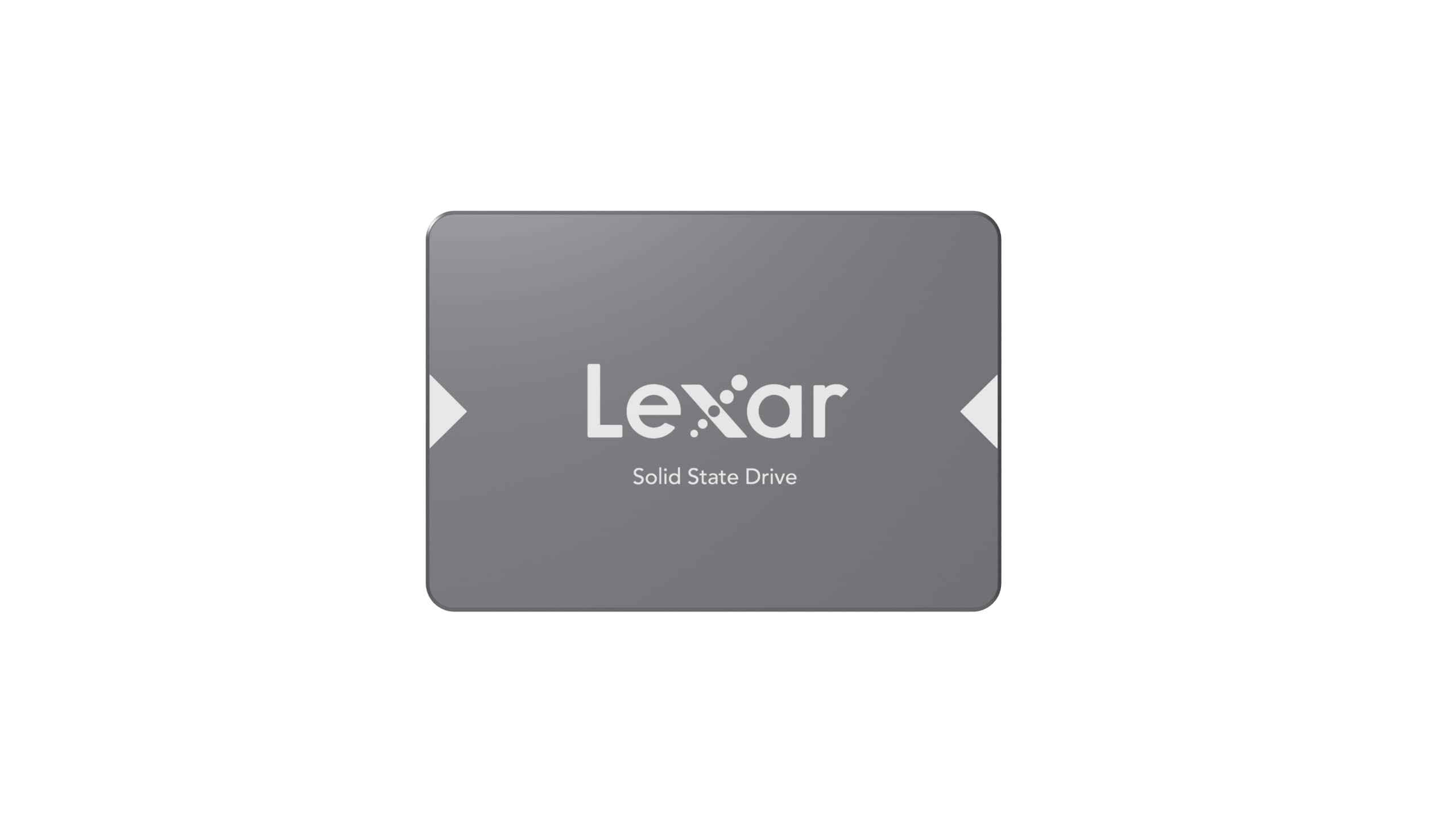 Lexar SSD NS100 128GB 2,5" SATA III (6 Gb/s), interno, velocità di lettura 520 MB/sec, più resistente perché senza parti mobili, nero