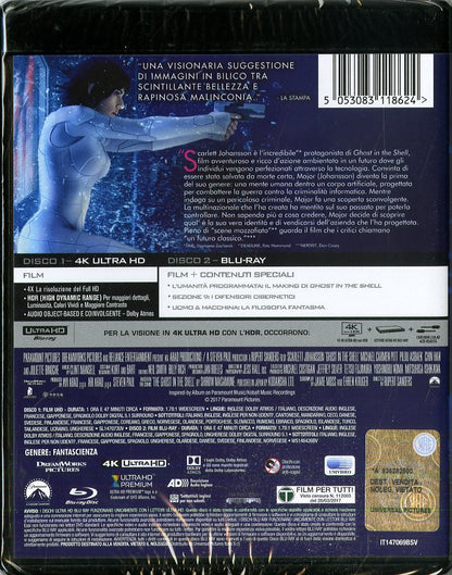 Ghost In The Shell (4K Ultra-HD+Blu-Ray)