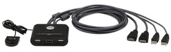 ATEN CS22HF - Cable HDMI USB FHD (2 puertos