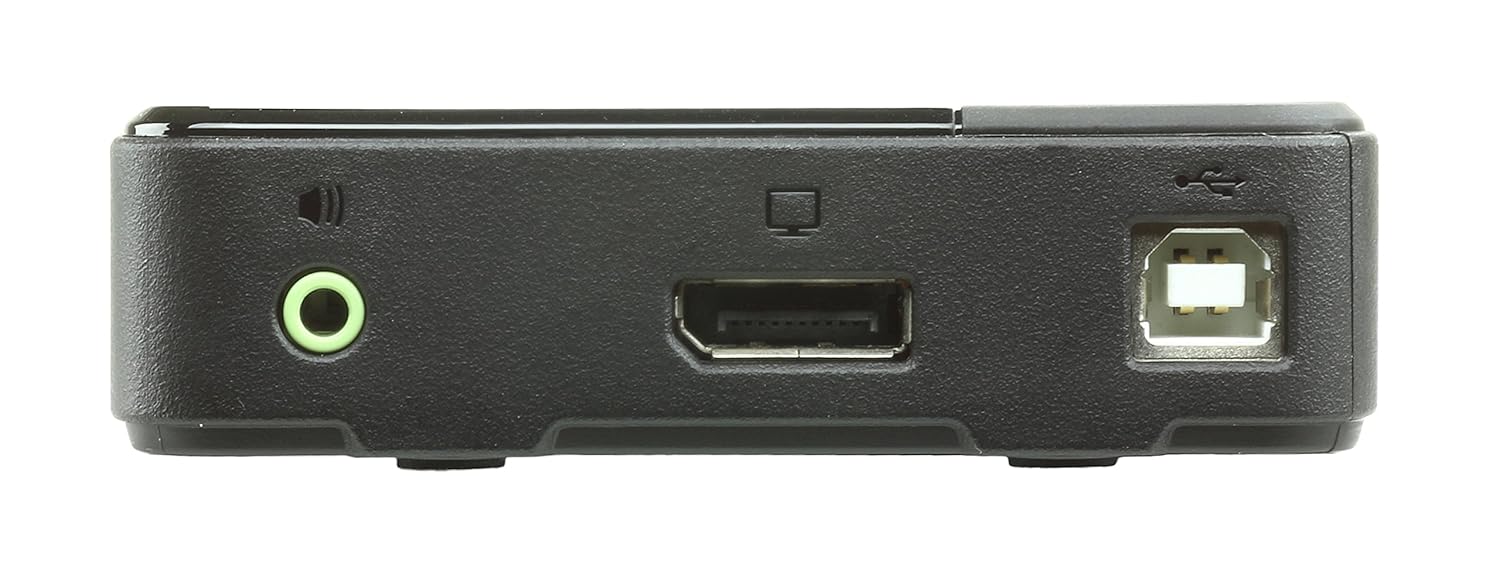 ATEN USB DisplayPort/Audio 2 Port KVM Switch CS782DP 4K UHD (3840 × 2160 @ 60 Hz) 4K DCI (4096 x 2160 @ 60 Hz), support Windows, Mac, Sun, and Linux, UK, 1 KVM Market Leader