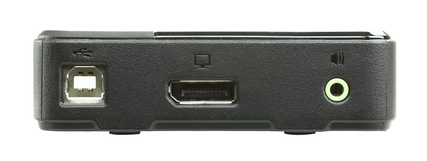 ATEN USB DisplayPort/Audio 2 Port KVM Switch CS782DP 4K UHD (3840 × 2160 @ 60 Hz) 4K DCI (4096 x 2160 @ 60 Hz), support Windows, Mac, Sun, and Linux, UK, 1 KVM Market Leader