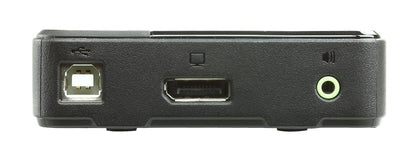 ATEN USB DisplayPort/Audio 2 Port KVM Switch CS782DP 4K UHD (3840 × 2160 @ 60 Hz) 4K DCI (4096 x 2160 @ 60 Hz), support Windows, Mac, Sun, and Linux, UK, 1 KVM Market Leader