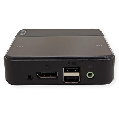 ATEN USB DisplayPort/Audio 2 Port KVM Switch CS782DP 4K UHD (3840 × 2160 @ 60 Hz) 4K DCI (4096 x 2160 @ 60 Hz), support Windows, Mac, Sun, and Linux, UK, 1 KVM Market Leader