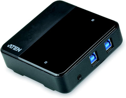 ATEN US234 hub 4 ports USB 3.1 Gen1 partagés sur 2 PC/Mac USB 3.2 Gen1 Peripheral Sharing Switch