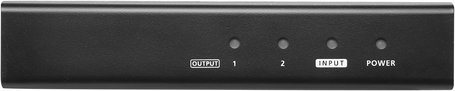 ATEN 2-Port True 4K HDMI Splitter VS182B UK | #1 KVM Market Leader,Black