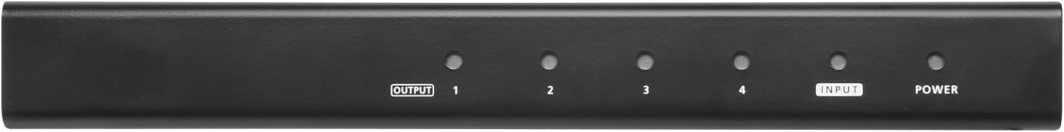 ATEN True 4K HDMI 4 Port Splitter VS184B, HDCP 2.2 Compatible, up to 600 MHz, up to 15 m(1920x1200)/ 1.8m (True 4K)* UK, 1 KVM Market Leader